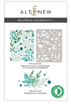 Zero Waste Leaf Pattern Die